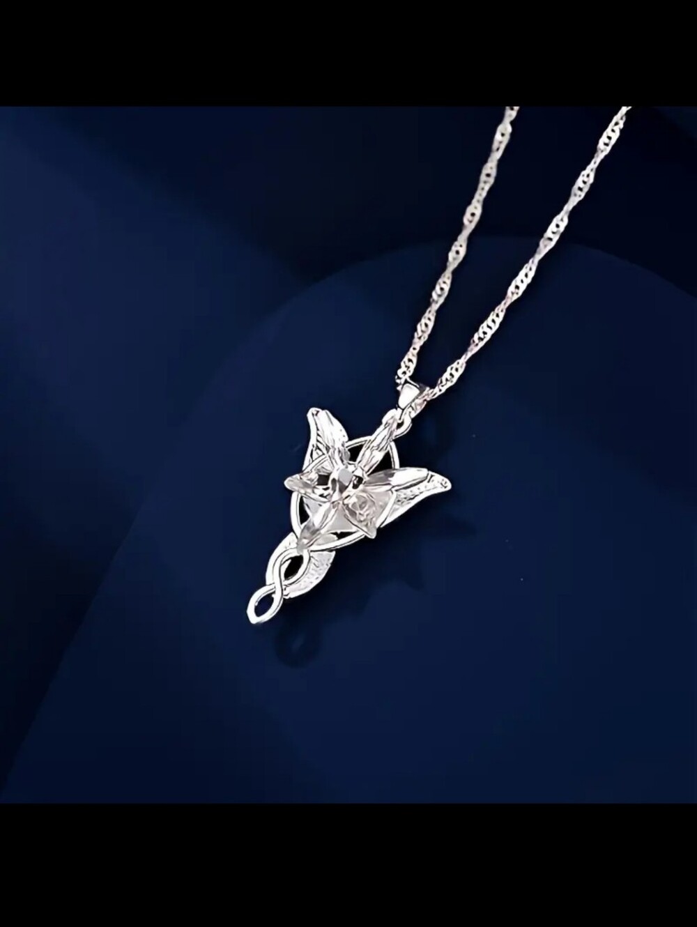 LOTR Arwen's Evenstar Pendant Necklace